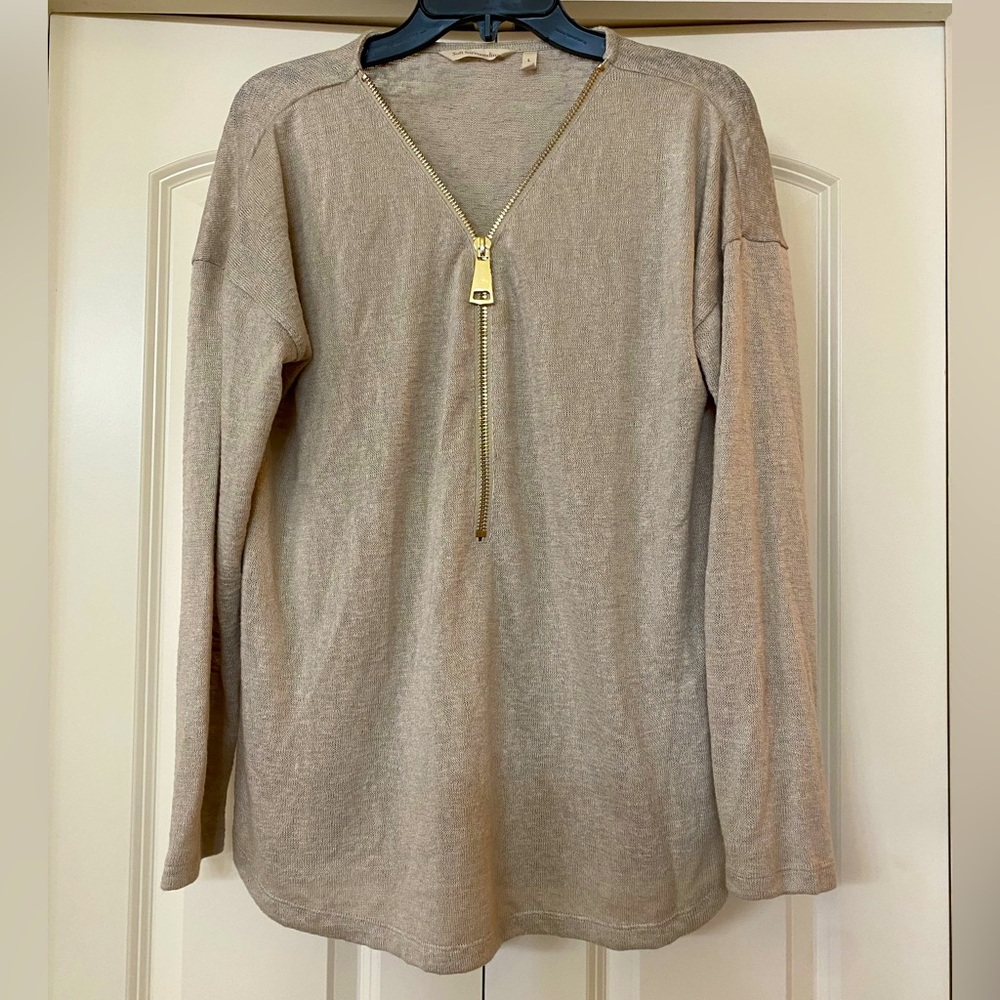 Soft Surroundings Valentina Zip Sweater